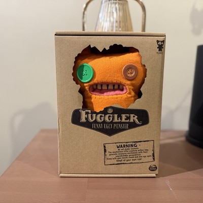 Spin Master Fuggler Funny Ugly Monster #6046947 9'' Orange Plush Figure SEALED