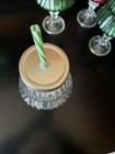 Christmas Tree Sippers Redneck Hillbilly Drinking Glasses Lot of 4 Holiday Cheer — photo 3