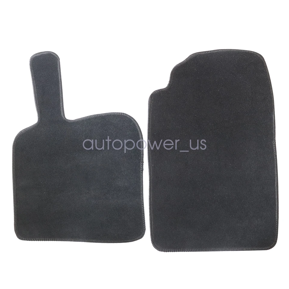 Alfombrillas de terciopelo Smart Fortwo 2007 2008 2009 2010 2011 2012 2013 2x Foto 4 de 4