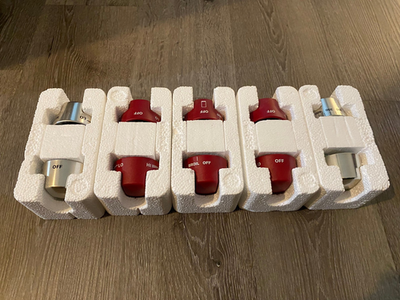 #ad Set of 10 Wolf Range Knobs 36quot; – Model 822195 – OEM – BRAND NEW IN BOX $120.00