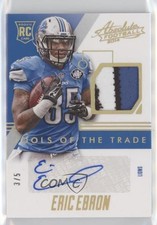 2014 Absolute Tools of the Trade Rookie Signatures Prime 3/5 Eric Ebron Auto 2r8