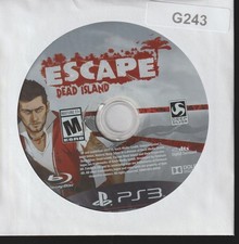 Escape Dead Island Sony PlayStation 3 Video Game Only With Out Case Used