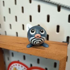 Vintage TOMY Pokemon POLIWAG 1.5" Mini Figure Nintendo CGTSJ READ DESCRIPTION