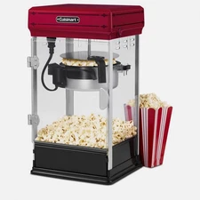 Cuisinart CPM-28 Classic Style Popcorn Maker Tabletop 10 cups Red | Refurbished