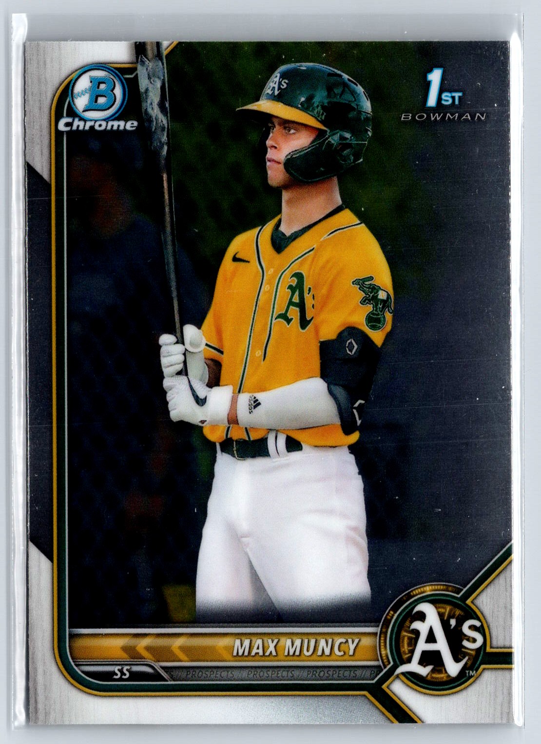 Max Muncy 2022 Bowman #BCP-89 Chrome Prospects