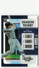 2022 Jake Meyers Panini Contenders Optic Hyper Rookie 139/299 - Houston Astros