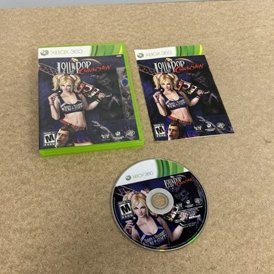 Lollipop Chainsaw (Xbox 360, 2012) CIB Complete w/ Manual Tested Working