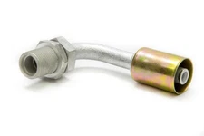 Vintage Air 35882-VUG - #8 90 Degree Bulkhead Beadlock O-Ring Fitting