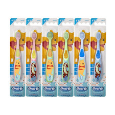 Oral-B Kids Toothbrush, 0-3 Years, Disney Pooh, 6/Box