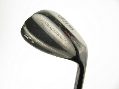 Wilson Harmonized BLACK Sole Grind Lob Wedge 60 degree 60-10 with Steel