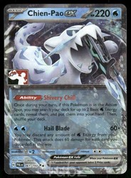 Chien-Pao ex 061/193 Prize Pack Series Holo Double Rare Promo