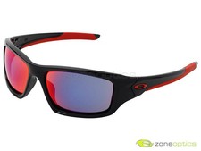 Oakley Valve Sunglasses OO9236-02 Polished Black/ Red Iridium