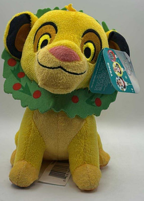 Disney 100 Lion King Simba Christmas Holiday Wreath 6  Plush ~ NWT ~ FAST SHIP