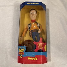 Toy Story 2 Woody Special Edition Mattel Rare With Hat Holster Pixar Disney NIB