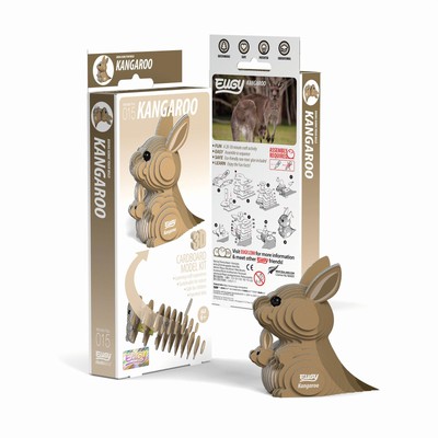 EUGY - 3D Bastelset Känguru Eugy