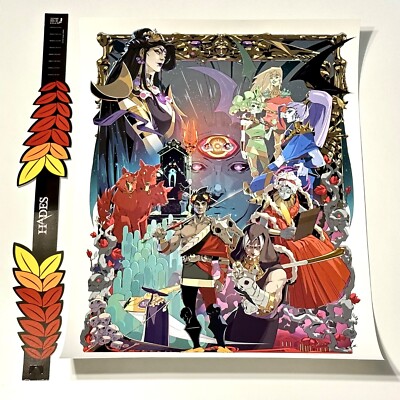 Hades Chthonic Gods Giclee Art Print Poster Limited Edition SIGNED