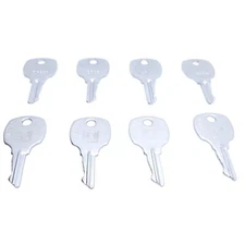 Lot of 8 Square D NSR251 Replacement Panel Key for NQ & NF Panel Boards 