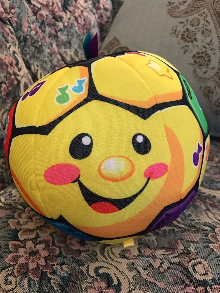 Fisher price laugh and learn singin soccer ball sale