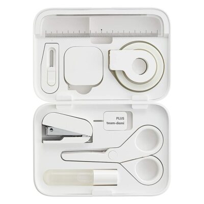 Plus Stationery Kit Team Demi White TD-001 30-210 TA0411