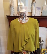 Betty Jackson Ladies Dress Jacket Lime Green Size M