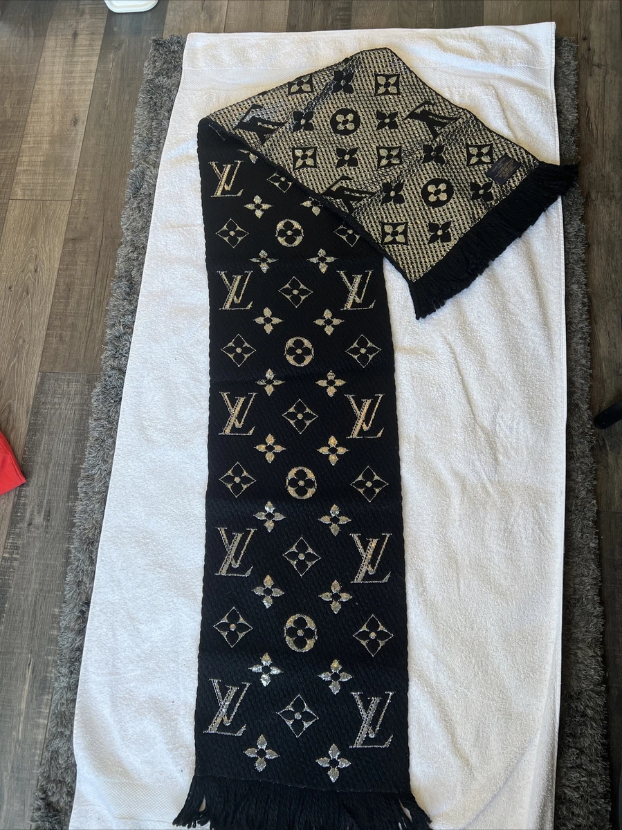 LV Logomania Shine Scarf M75833 in 2023