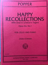 Happy Recollections for Cello IMC  3055 