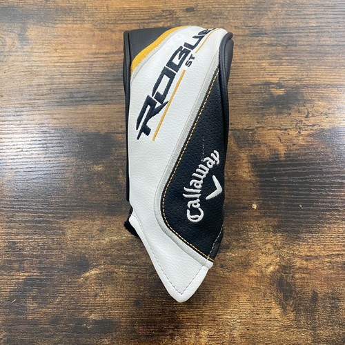 Callaway Rogue ST Fairway wood golf club head cover black gold white 4H - 540