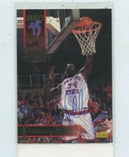 ANTHONY PELLE 1995-96 SIGNATURE ROOKIES AUTOGRAPH ROOKIE AUTO #D /7750