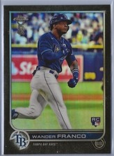 2022 Topps Chrome Ben Baller 35 Wander Franco RC Rays