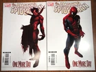 Amazing Spider-man #544 545 Run of 2 One More Day Variant Set 1st Pr Marvel Lot