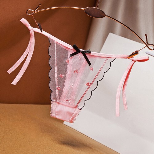Women Lady Lace Knickers Thong G-string Sexy Panties Adjustable Tie-side Briefs1 - Picture 23 of 26