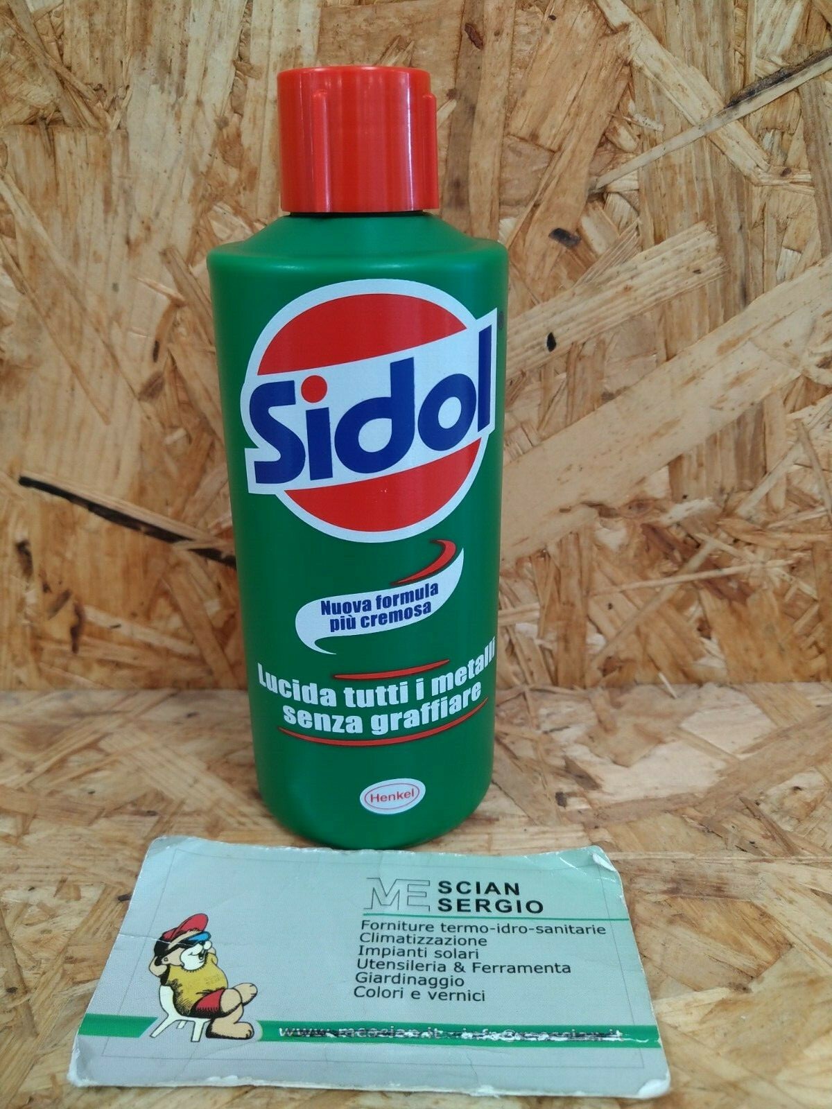 Lucidante Metalli Sidol Henkel 150ml Nuova Formula Cremosa Acciaio Rame Cromo - Immagine 2