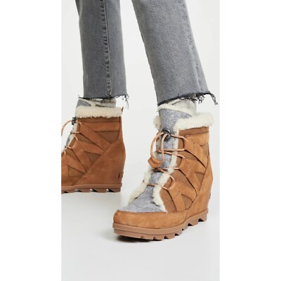 Sorel Joan Joan Of Arctic Wedge Ii Genuine Shearling Bootie SOREL