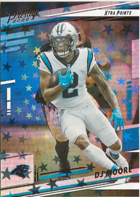 2022 Panini Prestige D.J. Moore #42  Xtra Points SP