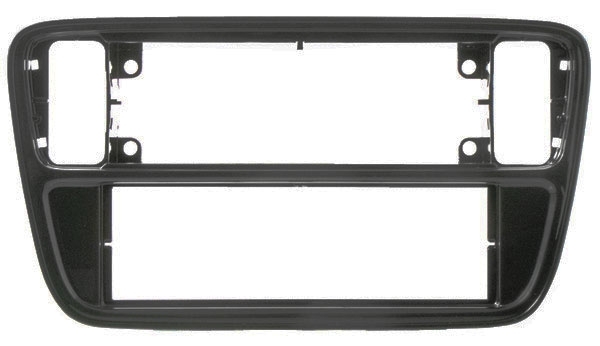  Adattatori per posizione radio ISO nero lucido VOLKSWAGEN Up SEAT Mii SKODA cityGo