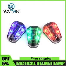 Tactical Helmet IR Led Strobe Light Safety Hunting Ladybird Survival Signal Lamp