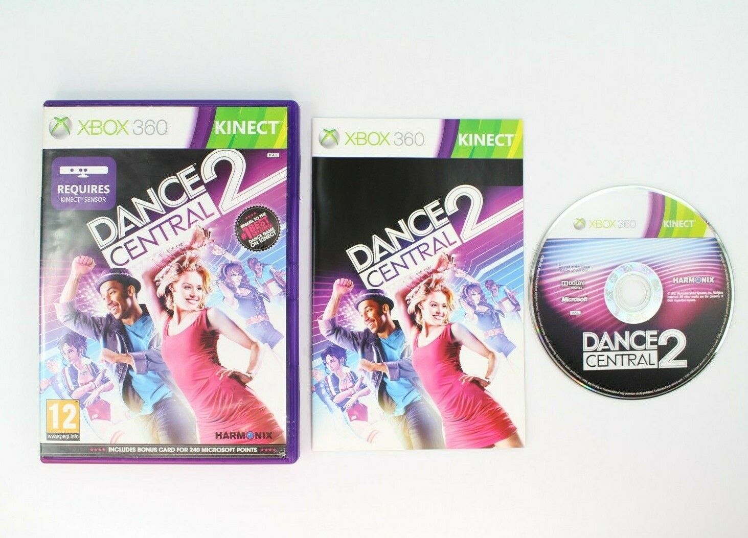 Xbox 360 Kinect Games - Multi Listing - Kinect Sports Adventures Dance  Central..