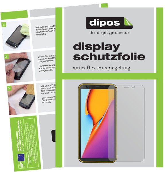 6X Schutzfolie FüR Blackview BV6300 Pro Matt Displayschutzfolie Display Schutz-image
