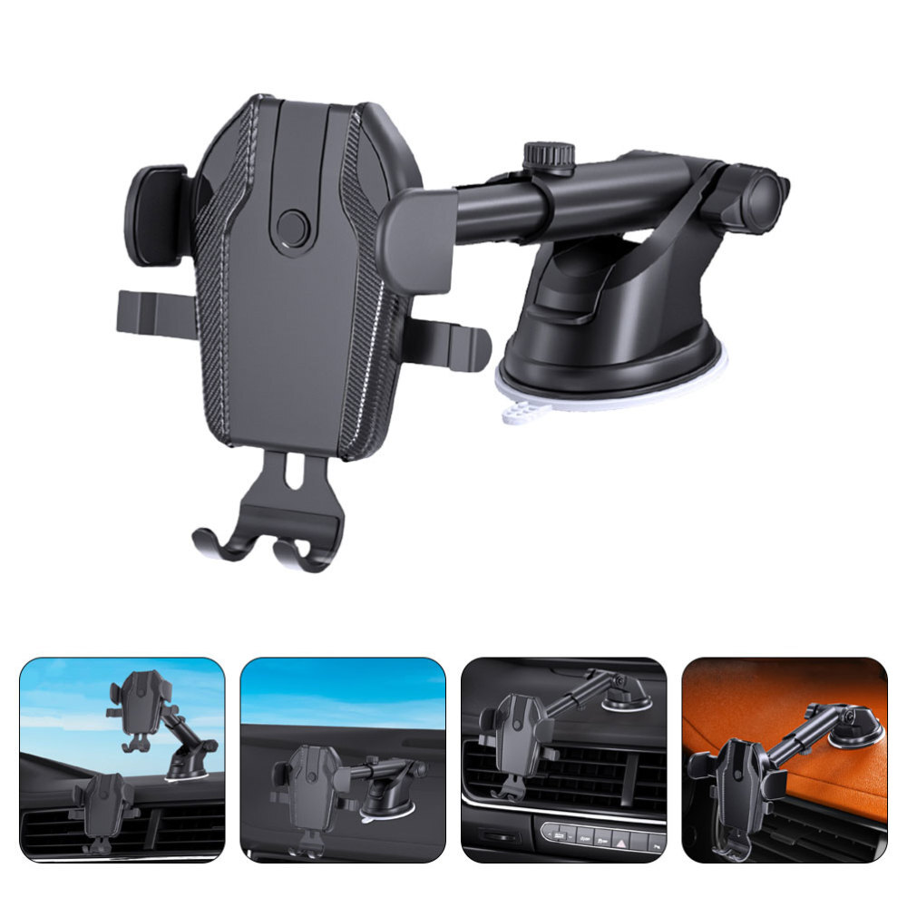 Car Phone Organizer Cell Phone Holder for Car Phone Mount Bracket-image