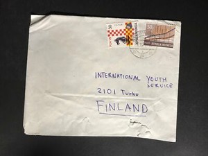Indonesia #780//B242 Cover to Finland 1970-1999 Cover #883