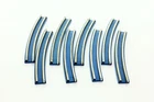 Lego Train Supplemental 12V Set 751 - 8 Curved 12V Conducting Rails vintage 1969