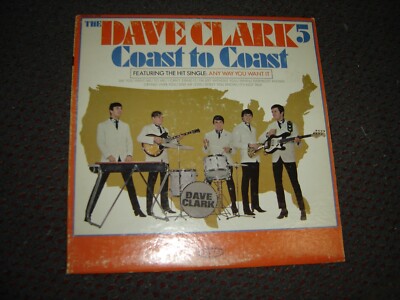The Dave Clark 5 - Coast To Coast 1965 USA Mono Orig. Vinyl LP VG+/VG+
