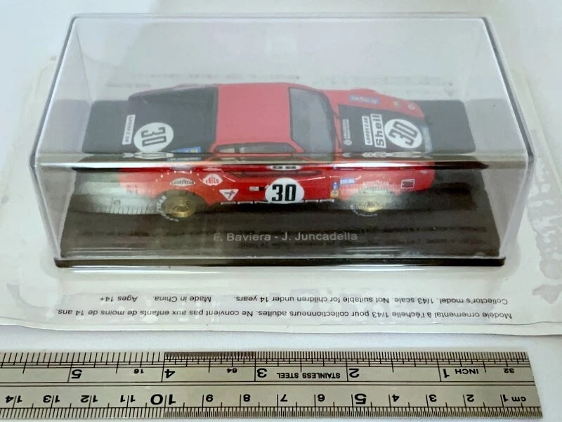 Modelo de resina De Tomaso Pantera #30 (1972) 1/43 - Colección Hachette Le Mans (68) Foto 3 de 4