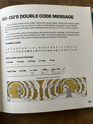 Vintage Star Wars Artoo Detoo's Activity Book 1979 R2D2 C3PO | eBay