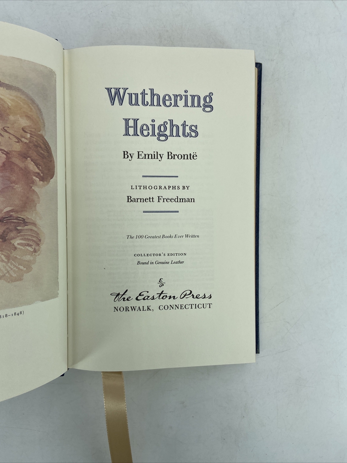 Wuthering Heights Easton Press Collectors Edition 1980 Hardcover eBay