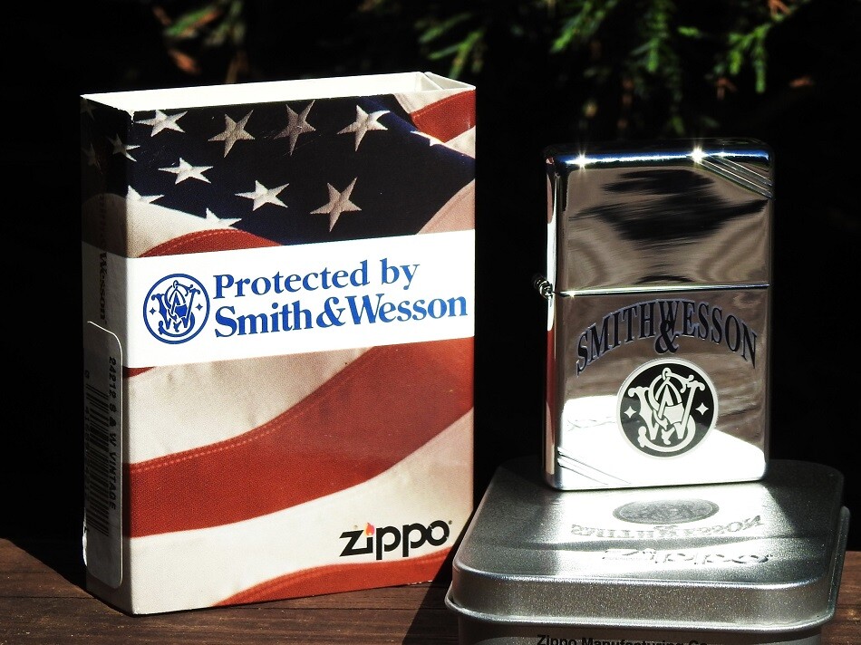 Smith & Wesson Zippo Lighter - S&W - Firearms - 1937 Vintage