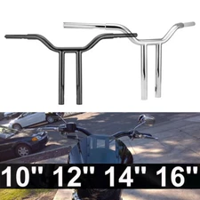 For Harley Softail Dyna Wide Glide Road King 10" 12" 14" 16" MX-T Bars Handlebar