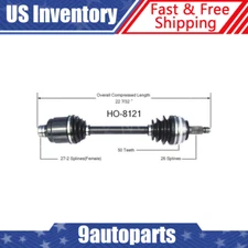 For 1994-2001 Acura Integra 1996 1997 1998 1999 2000 Front Left CV Axle CV Joint