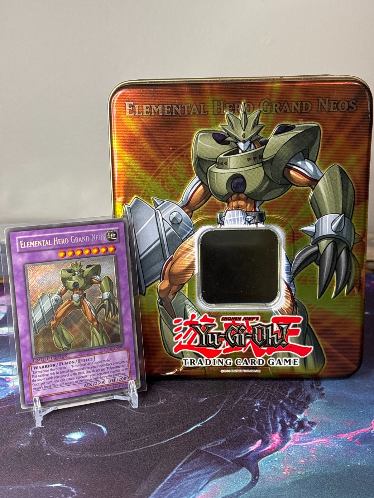 Elemental HERO Grand Neos VLP CT04-EN001 2007 Tin Promo Card