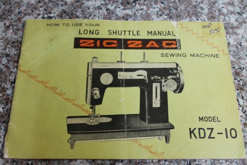 Libretto istruzioni manuale macchina da cucire antica H7 vintage varie marche - Foto 16 di 98